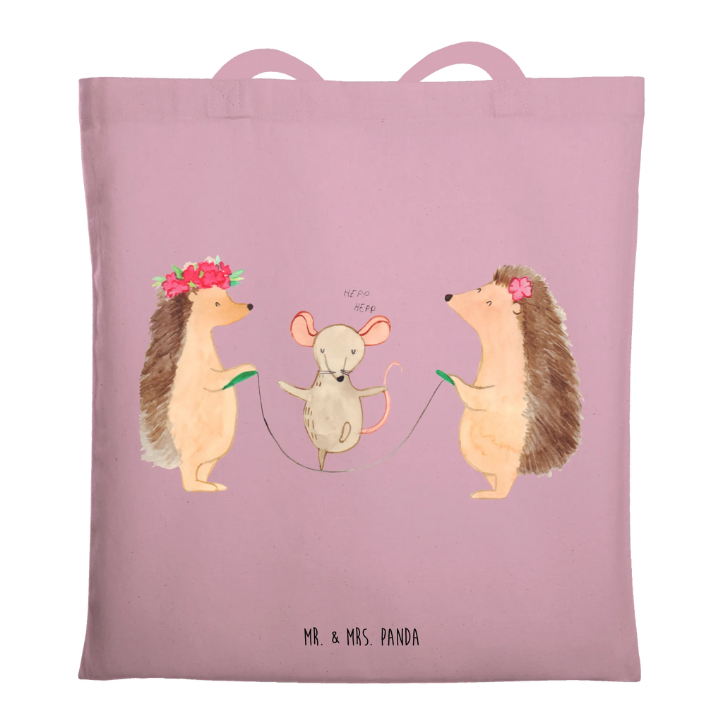 Tote bag Hedgehog skipping