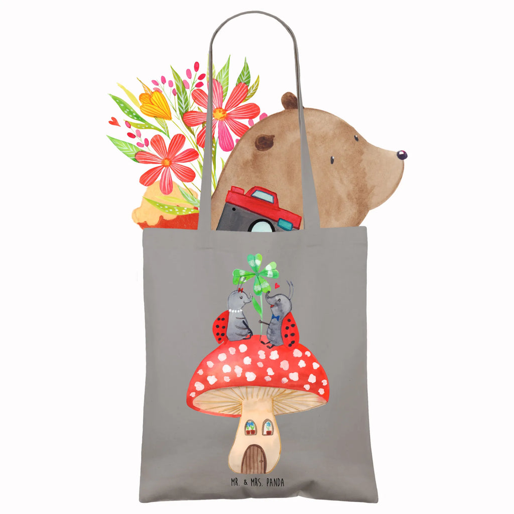 Tote bag ladybug toadstool Einkaufsbeutel, bedruckte tasche, Einkaufstüte, Stofftasche, Tragetasche, uni tasche, shopping tasche, Statementbeutel, Jutetasche, Schultasche, Beutel, Laptoptasche, Beuteltasche, büchertasche, Tasche, Henkeltasche, Strandtasche, Shopper, unitasche, Tüte, Jutebeutel, Schultertasche, Umhängetasche, Einkaufstasche, tote bag, Leinentasche, Stoffbeutel, Alltagstasche, Badetasche, Baumwolltasche, baumwollbeutel, Gute Laune, Tiermotive, Tiere, lustige Sprüche, Fleigenpilzhaus, Wohnung, Haus, Fliegenpilz, Marienkäfer, zuhause