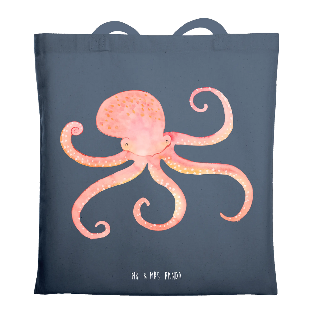 Tote bag Squid Schultertasche, Einkaufstüte, Beutel, Tasche, Strandtasche, Shopper, Einkaufstasche, Stoffbeutel, Stofftasche, Jutebeutel, Umhängetasche, Jutetasche, Beuteltasche, Laptoptasche, Badetasche, Tragetasche, Tiermotive, Gute Laune, lustige Sprüche, Tiere, Tintenfisch, Meerestier, Krake, Meer, Ozean, Wasser, Arme