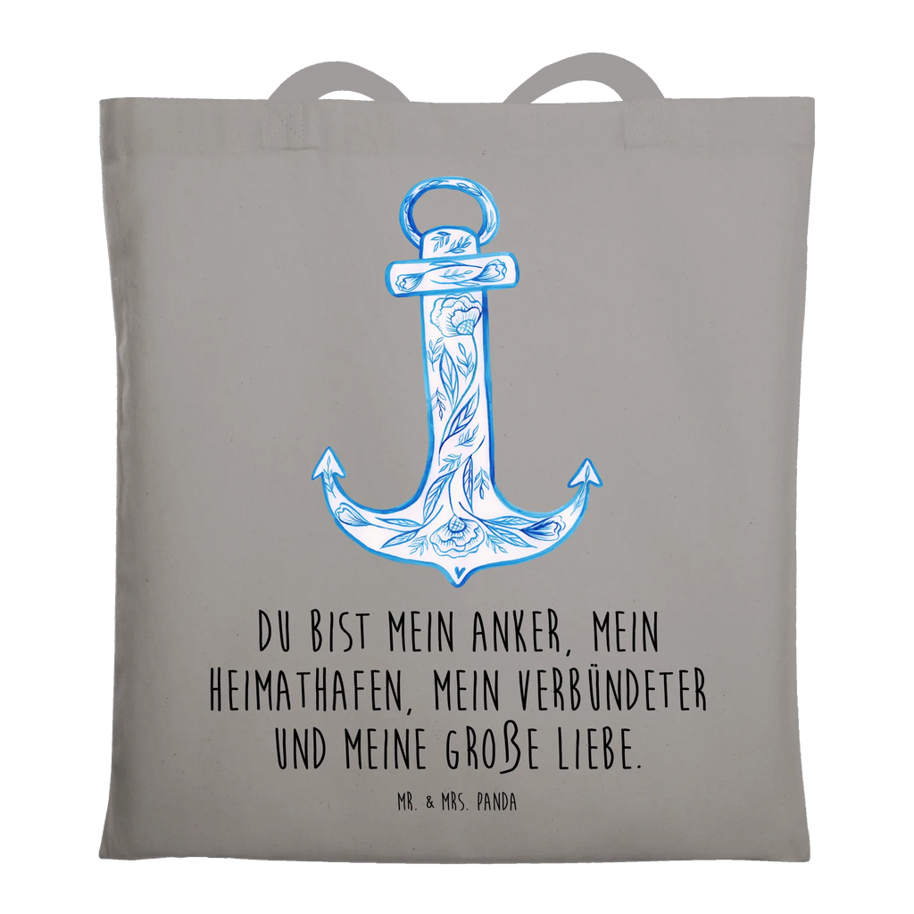 Tote bag anchor Blue cloth bag, Carrier bag, shopper, cotton bag, shoulder bag, shopping bag, jute bag, pouch, bag, small animals, cute, funny, cute animal motives, hand drawn, small world, funny sayings, good mood, happy, gifts, gift ideas, special gifts, animal lover, card