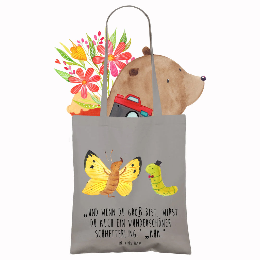 Tote bag Caterpillar butterfly Laptoptasche, Beuteltasche, Baumwolltasche, Tasche, Strandtasche, büchertasche, bedruckte tasche, Tragetasche, Tüte, unitasche, Schultasche, Einkaufstasche, tote bag, baumwollbeutel, Stofftasche, Schultertasche, shopping tasche, uni tasche, Shopper, Jutetasche, Statementbeutel, Henkeltasche, Badetasche, Stoffbeutel, Umhängetasche, Einkaufstüte, Jutebeutel, Einkaufsbeutel, Leinentasche, Alltagstasche, Beutel, Gute Laune, Tiermotive, Tiere, lustige Sprüche, Schmetterling, Kokon, Hütchen, Zitronenfalter, Raupe, Hut, Entwicklung, Erwachsen werden, Schönheit, Aufwachsen