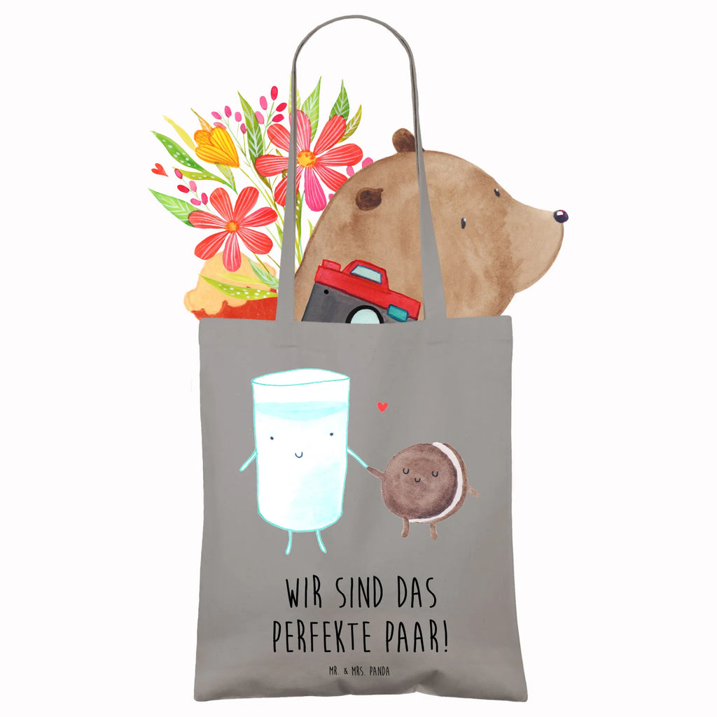 Tote bag milk biscuit Stoffbeutel, Laptoptasche, Badetasche, Tasche, Jutetasche, Strandtasche, Einkaufstüte, Schultertasche, Beutel, Stofftasche, Tragetasche, Einkaufstasche, Beuteltasche, Jutebeutel, Shopper, Umhängetasche, Tiermotive, Gute Laune, lustige Sprüche, Tiere, romantisch, perfektes Paar, Keks, Motiv süß, Einladung Frühstück, Cookie, Milk, Milch, Kekse, Kaffee