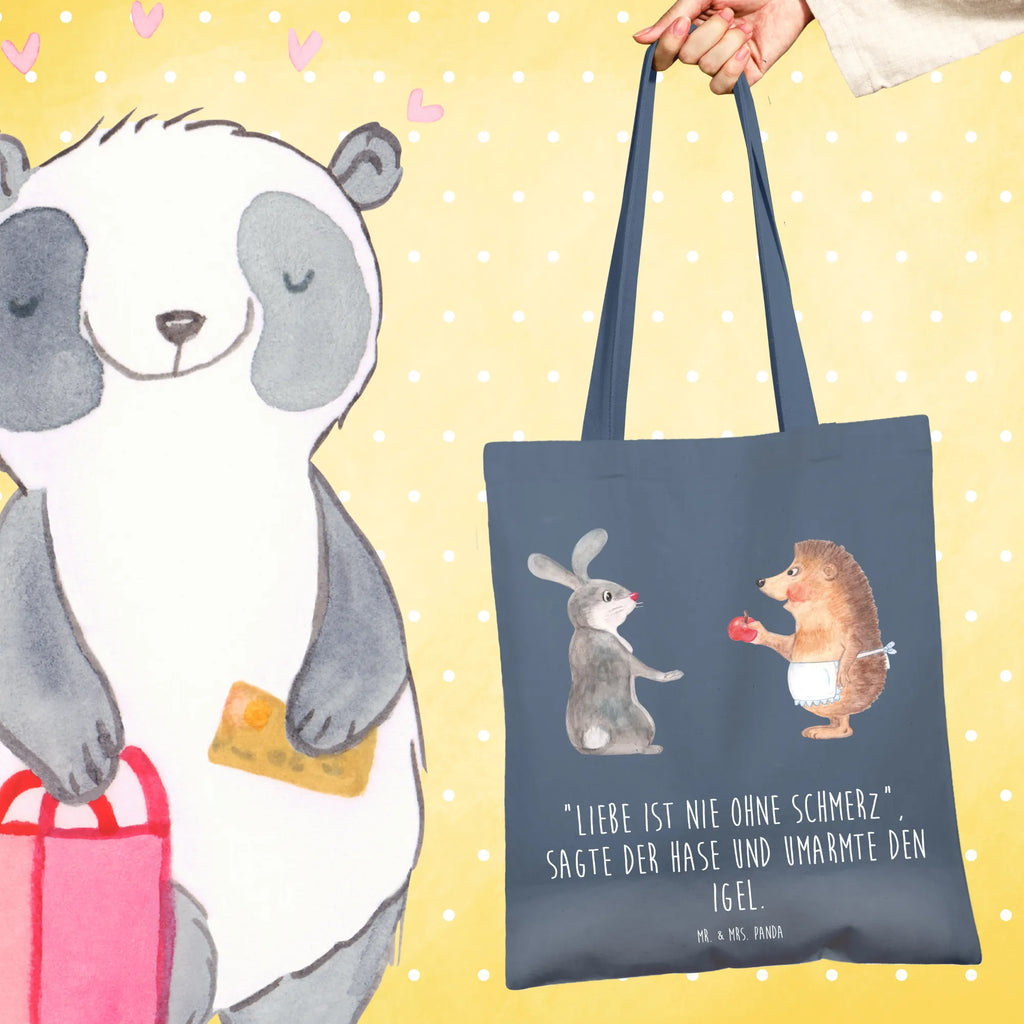 Tote bag Hare Hedgehog