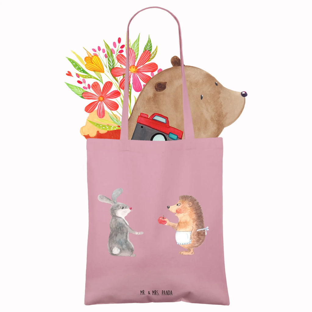 Tote bag Hare Hedgehog