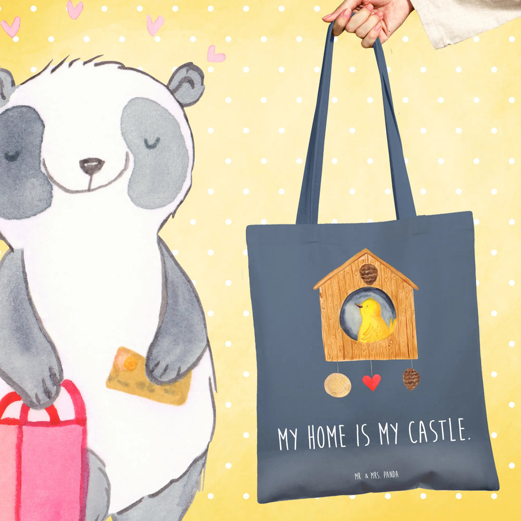 Tote bag Bird House Badetasche, baumwollbeutel, Shopper, uni tasche, Alltagstasche, Umhängetasche, Tüte, Einkaufstasche, Baumwolltasche, shopping tasche, Tragetasche, tote bag, Beutel, Jutebeutel, Laptoptasche, Schultasche, bedruckte tasche, Schultertasche, unitasche, Tasche, Statementbeutel, Henkeltasche, Einkaufstüte, Einkaufsbeutel, Stofftasche, Beuteltasche, Strandtasche, Leinentasche, Stoffbeutel, Jutetasche, büchertasche, Gute Laune, Tiermotive, Tiere, lustige Sprüche, Castle, Nest, unser Haus, Home sweet home, Vögel, Eigenheim, Familie, Vogelhäuschen, Zuhause, Wohnung, Vogelhaus, Haus, Lieblingsort, Vogel