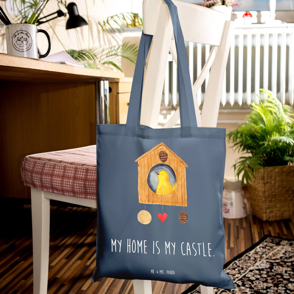 Tote bag Bird House Badetasche, baumwollbeutel, Shopper, uni tasche, Alltagstasche, Umhängetasche, Tüte, Einkaufstasche, Baumwolltasche, shopping tasche, Tragetasche, tote bag, Beutel, Jutebeutel, Laptoptasche, Schultasche, bedruckte tasche, Schultertasche, unitasche, Tasche, Statementbeutel, Henkeltasche, Einkaufstüte, Einkaufsbeutel, Stofftasche, Beuteltasche, Strandtasche, Leinentasche, Stoffbeutel, Jutetasche, büchertasche, Gute Laune, Tiermotive, Tiere, lustige Sprüche, Castle, Nest, unser Haus, Home sweet home, Vögel, Eigenheim, Familie, Vogelhäuschen, Zuhause, Wohnung, Vogelhaus, Haus, Lieblingsort, Vogel