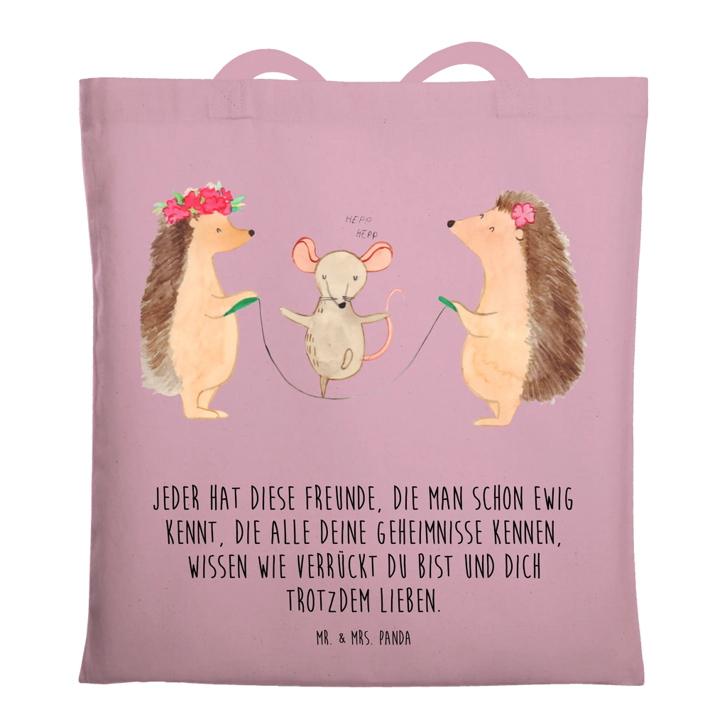 Tote bag Hedgehog skipping