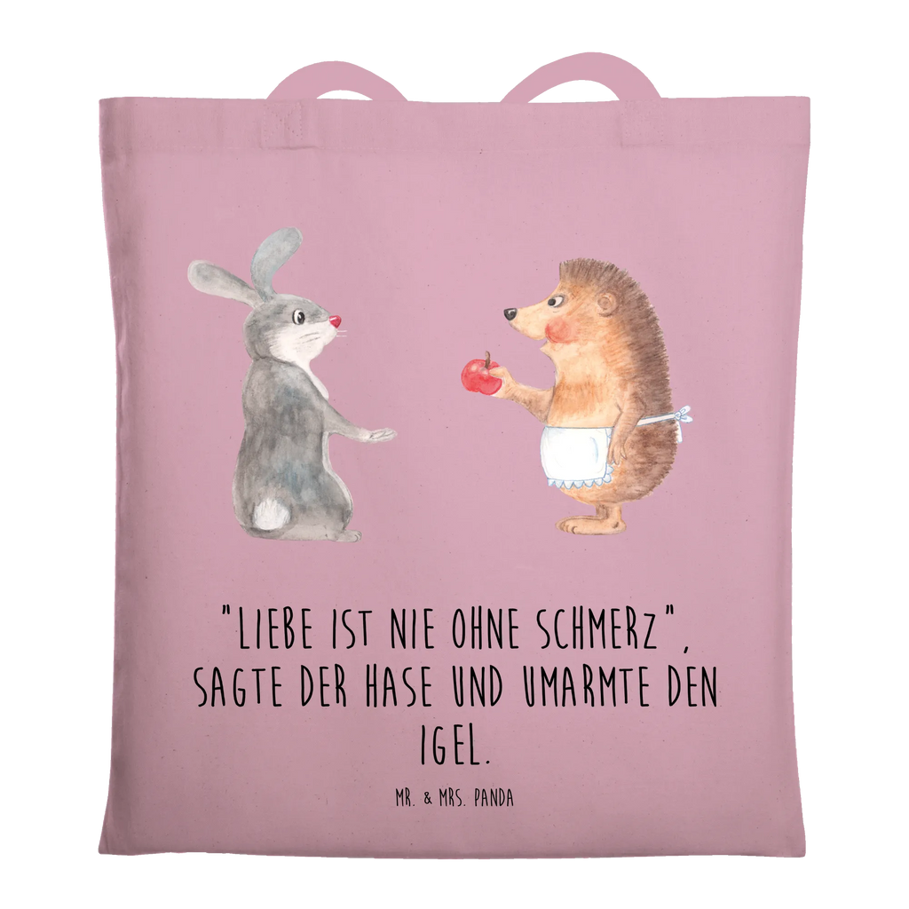 Tote bag Hare Hedgehog