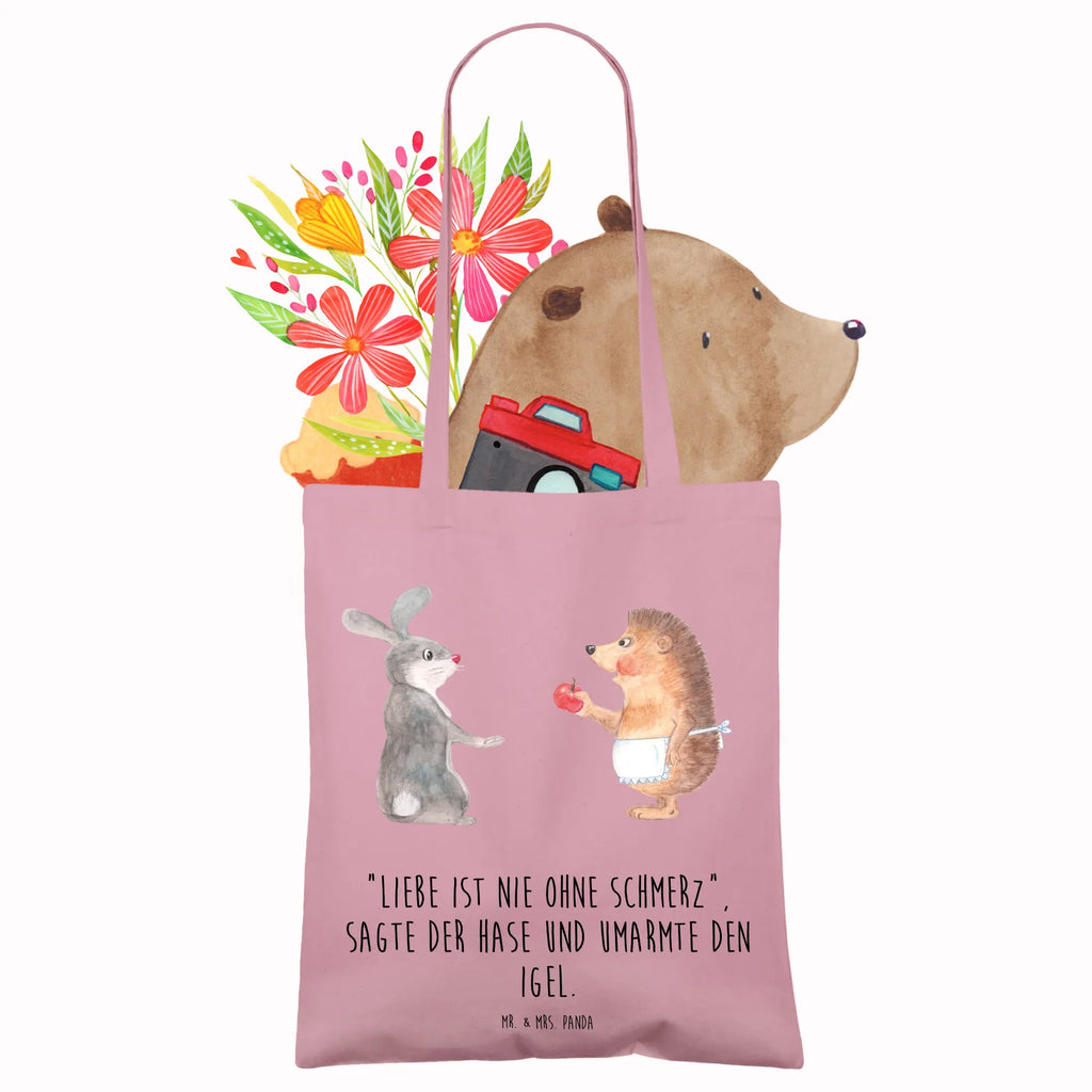 Tote bag Hare Hedgehog