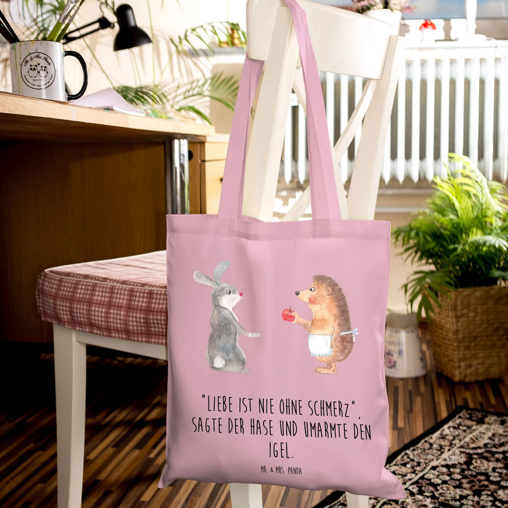 Tote bag Hare Hedgehog