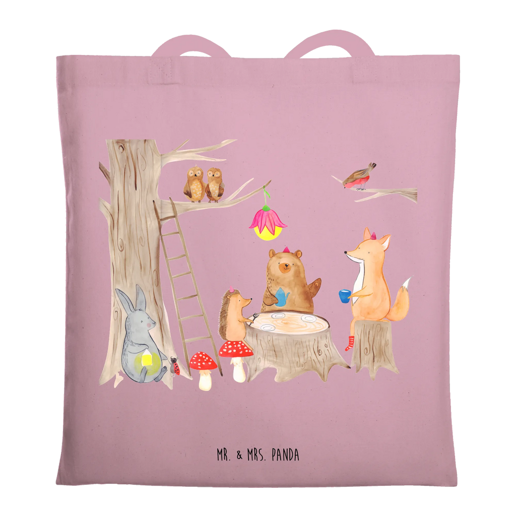 Tote bag forest animals picnic Badetasche, Jutetasche, Tasche, Stofftasche, Tragetasche, Schultertasche, Beuteltasche, Strandtasche, Umhängetasche, Stoffbeutel, Jutebeutel, Shopper, Laptoptasche, Einkaufstasche, Einkaufstüte, Beutel, Tiermotive, Gute Laune, lustige Sprüche, Tiere, Picknick, Fuchs, Hase, Wald, Igel, Eichhörnchen, Maus, Waldtiere