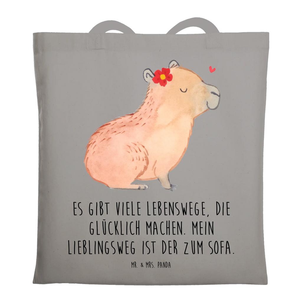 Tragetasche Capybara Blume Beuteltasche, Badetasche, Shopper, Jutebeutel, Tasche, Schultertasche, Stofftasche, Strandtasche, Tragetasche, Laptoptasche, Jutetasche, Einkaufstüte, Stoffbeutel, Umhängetasche, Beutel, Einkaufstasche, Tiermotive, Gute Laune, lustige Sprüche, Tiere, Capybara