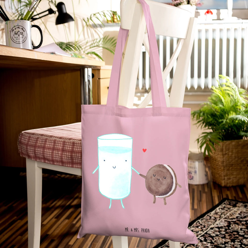 Tote bag milk biscuit Stoffbeutel, Laptoptasche, Badetasche, Tasche, Jutetasche, Strandtasche, Einkaufstüte, Schultertasche, Beutel, Stofftasche, Tragetasche, Einkaufstasche, Beuteltasche, Jutebeutel, Shopper, Umhängetasche, Tiermotive, Gute Laune, lustige Sprüche, Tiere, romantisch, perfektes Paar, Keks, Motiv süß, Einladung Frühstück, Cookie, Milk, Milch, Kekse, Kaffee