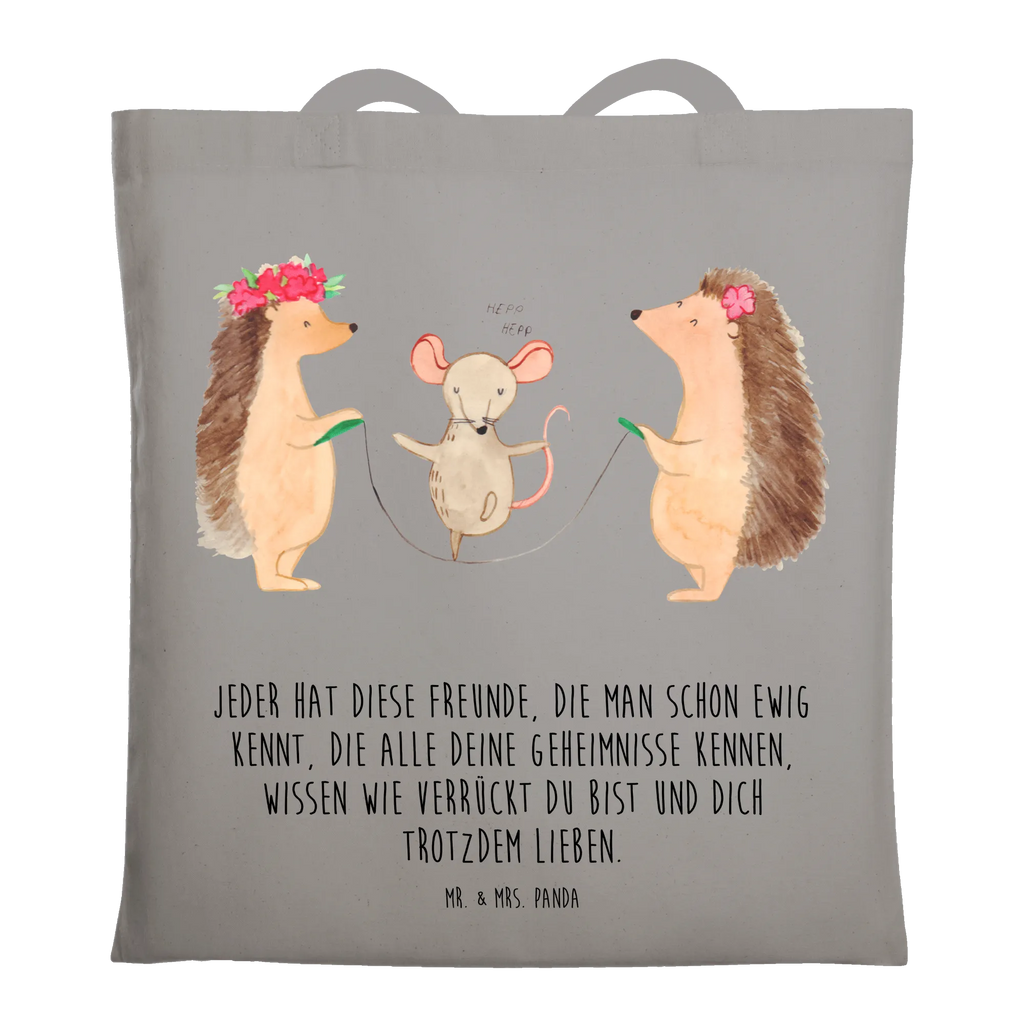 Tote bag Hedgehog skipping