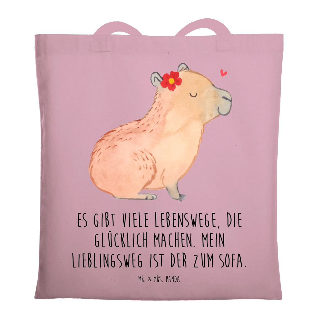 Tragetasche Capybara Blume Beuteltasche, Badetasche, Shopper, Jutebeutel, Tasche, Schultertasche, Stofftasche, Strandtasche, Tragetasche, Laptoptasche, Jutetasche, Einkaufstüte, Stoffbeutel, Umhängetasche, Beutel, Einkaufstasche, Tiermotive, Gute Laune, lustige Sprüche, Tiere, Capybara
