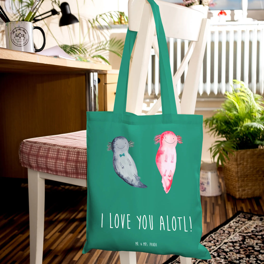Tote bag axolotl Love Einkaufstasche, Stofftasche, Shopper, Einkaufstüte, Umhängetasche, Tasche, Schultertasche, Tragetasche, Laptoptasche, Strandtasche, Beuteltasche, Stoffbeutel, Jutebeutel, Beutel, Jutetasche, Badetasche, Liebe, Partner, Freund, Freundin, Ehemann, Ehefrau, Heiraten, Verlobung, Heiratsantrag, Liebesgeschenk, Jahrestag, Hocheitstag, Geschenk für Freundin, Geschenk für Partner, Geschenk für Frauen, Hochzeitstag, Mitbringsel, für Männer, Valentinstag, für Ehemann, Liebesbeweis