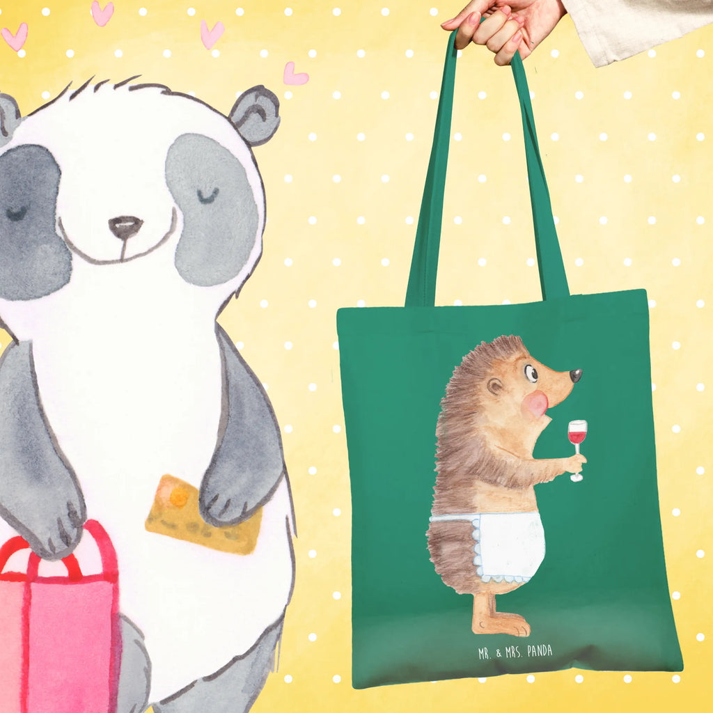Tote bag Hedgehog wine Beuteltasche, Einkaufstüte, Umhängetasche, Strandtasche, Tragetasche, Laptoptasche, Badetasche, Stoffbeutel, Jutebeutel, Stofftasche, Shopper, Jutetasche, Tasche, Schultertasche, Einkaufstasche, Beutel, Tiermotive, Gute Laune, lustige Sprüche, Tiere, Rotwein, Wein trinken, Weißwein, Weinglas, Geschenk Weinliebhaber, Geschenk Weintrinker, Wein Deko, Igel, Wein Spruch
