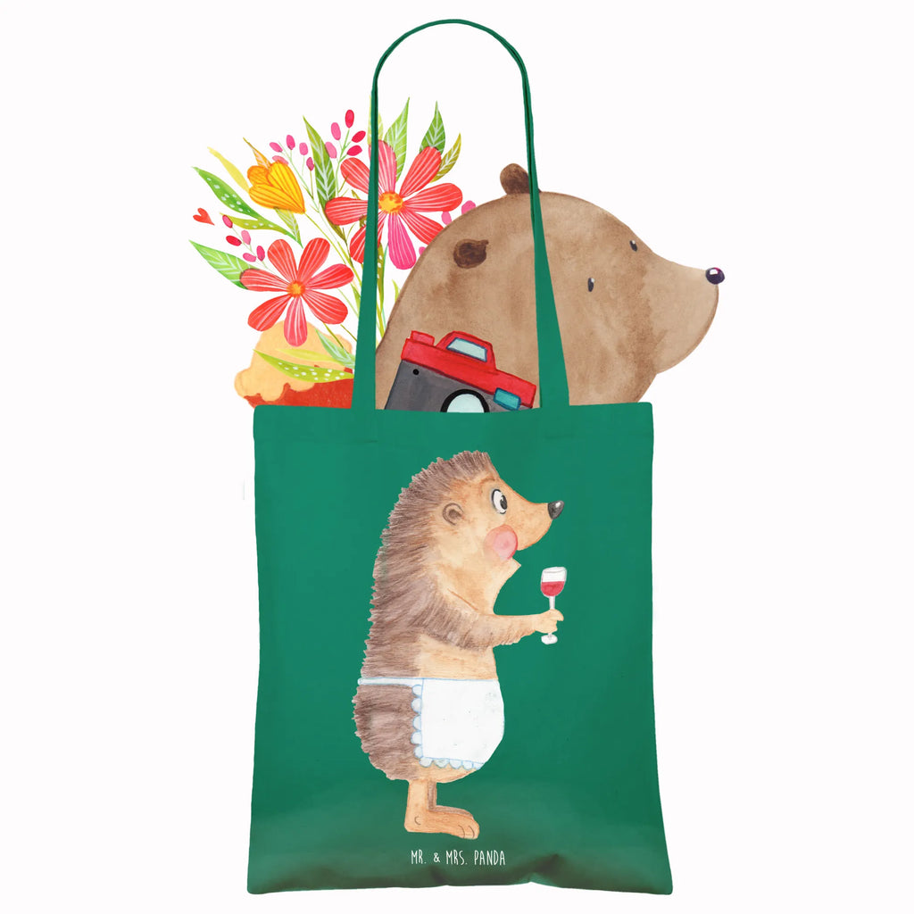 Tote bag Hedgehog wine Beuteltasche, Einkaufstüte, Umhängetasche, Strandtasche, Tragetasche, Laptoptasche, Badetasche, Stoffbeutel, Jutebeutel, Stofftasche, Shopper, Jutetasche, Tasche, Schultertasche, Einkaufstasche, Beutel, Tiermotive, Gute Laune, lustige Sprüche, Tiere, Rotwein, Wein trinken, Weißwein, Weinglas, Geschenk Weinliebhaber, Geschenk Weintrinker, Wein Deko, Igel, Wein Spruch