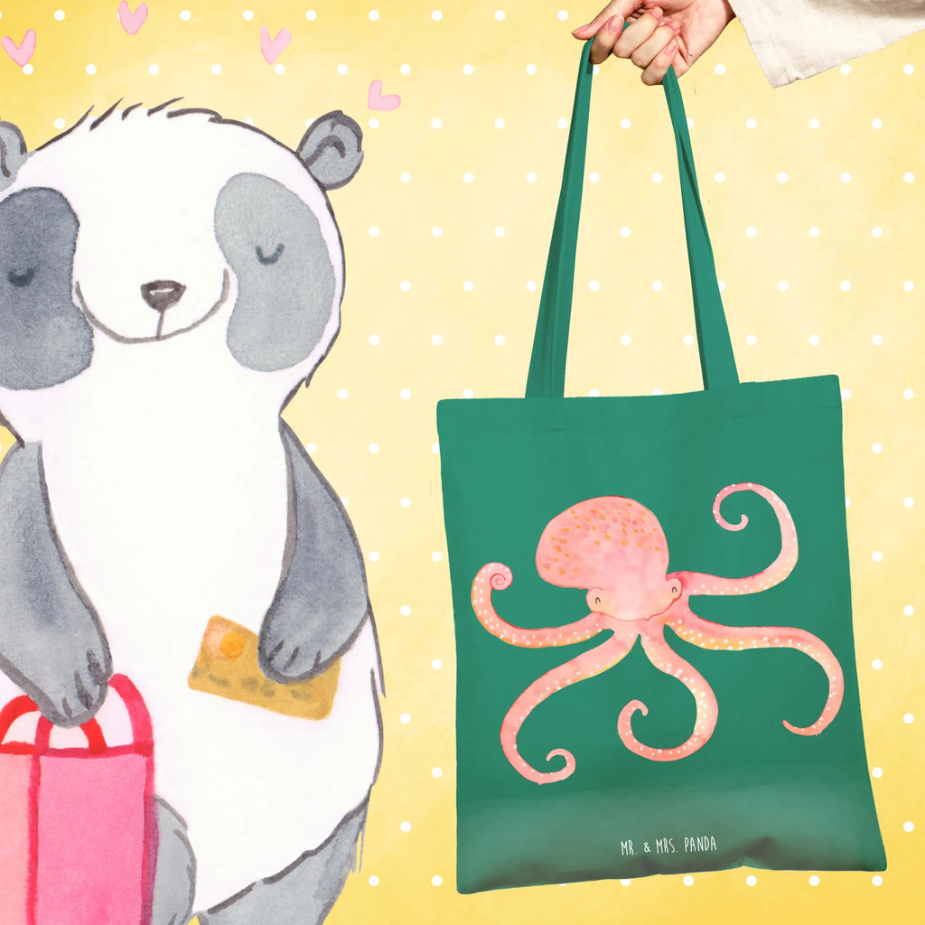 Tote bag Squid Schultertasche, Einkaufstüte, Beutel, Tasche, Strandtasche, Shopper, Einkaufstasche, Stoffbeutel, Stofftasche, Jutebeutel, Umhängetasche, Jutetasche, Beuteltasche, Laptoptasche, Badetasche, Tragetasche, Tiermotive, Gute Laune, lustige Sprüche, Tiere, Tintenfisch, Meerestier, Krake, Meer, Ozean, Wasser, Arme