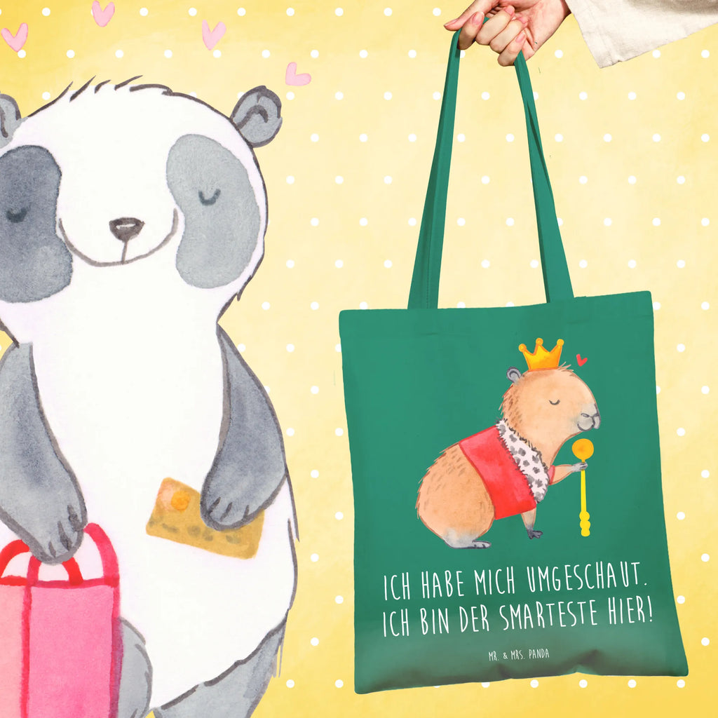 Tote bag Capybara King shoulder bag, bag, pouch, shopping bag, cotton bag, jute bag, Carrier bag, cloth bag, shopper, small animals, cute, funny, cute animal motives, hand drawn, small world, funny sayings, good mood, happy, gifts, gift ideas, special gifts, animal lover, card
