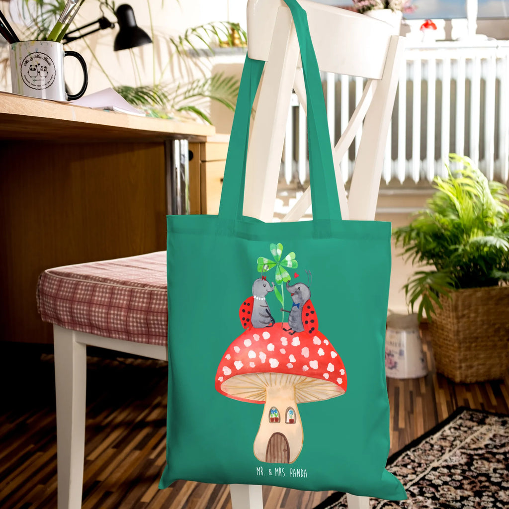 Tote bag ladybug toadstool Einkaufsbeutel, bedruckte tasche, Einkaufstüte, Stofftasche, Tragetasche, uni tasche, shopping tasche, Statementbeutel, Jutetasche, Schultasche, Beutel, Laptoptasche, Beuteltasche, büchertasche, Tasche, Henkeltasche, Strandtasche, Shopper, unitasche, Tüte, Jutebeutel, Schultertasche, Umhängetasche, Einkaufstasche, tote bag, Leinentasche, Stoffbeutel, Alltagstasche, Badetasche, Baumwolltasche, baumwollbeutel, Gute Laune, Tiermotive, Tiere, lustige Sprüche, Fleigenpilzhaus, Wohnung, Haus, Fliegenpilz, Marienkäfer, zuhause