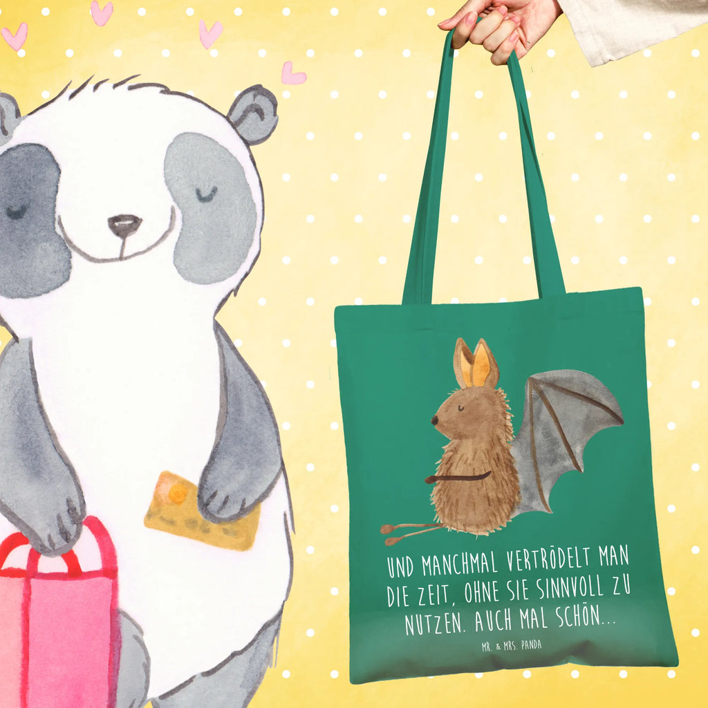 Torba Nietoperz siedzenie Motywy zwierzęce, dobra energia, zabawne powiedzonka, zwierzęta