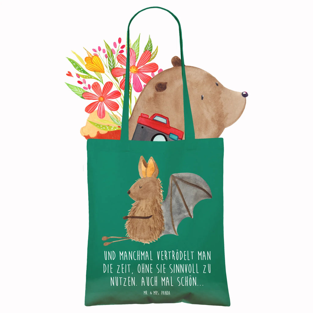 Torba Nietoperz siedzenie Motywy zwierzęce, dobra energia, zabawne powiedzonka, zwierzęta