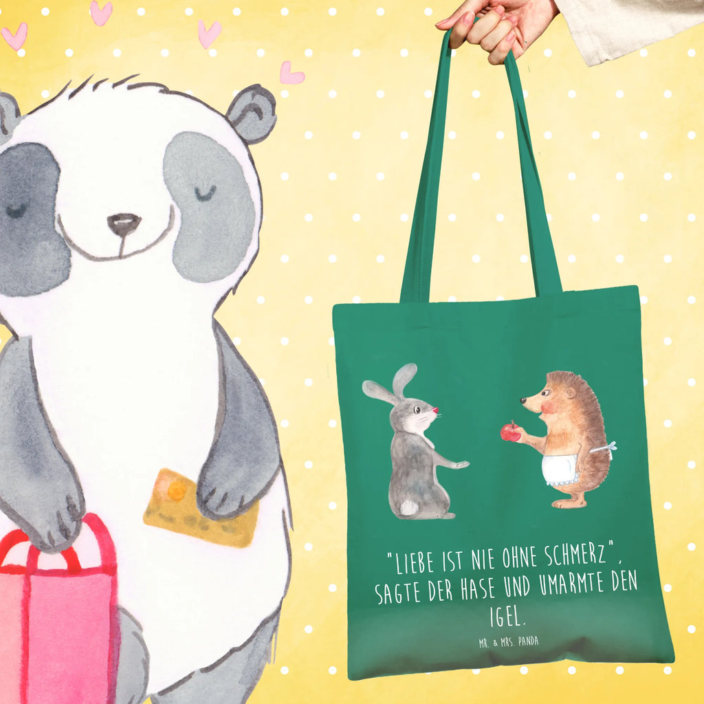 Tote bag Hare Hedgehog