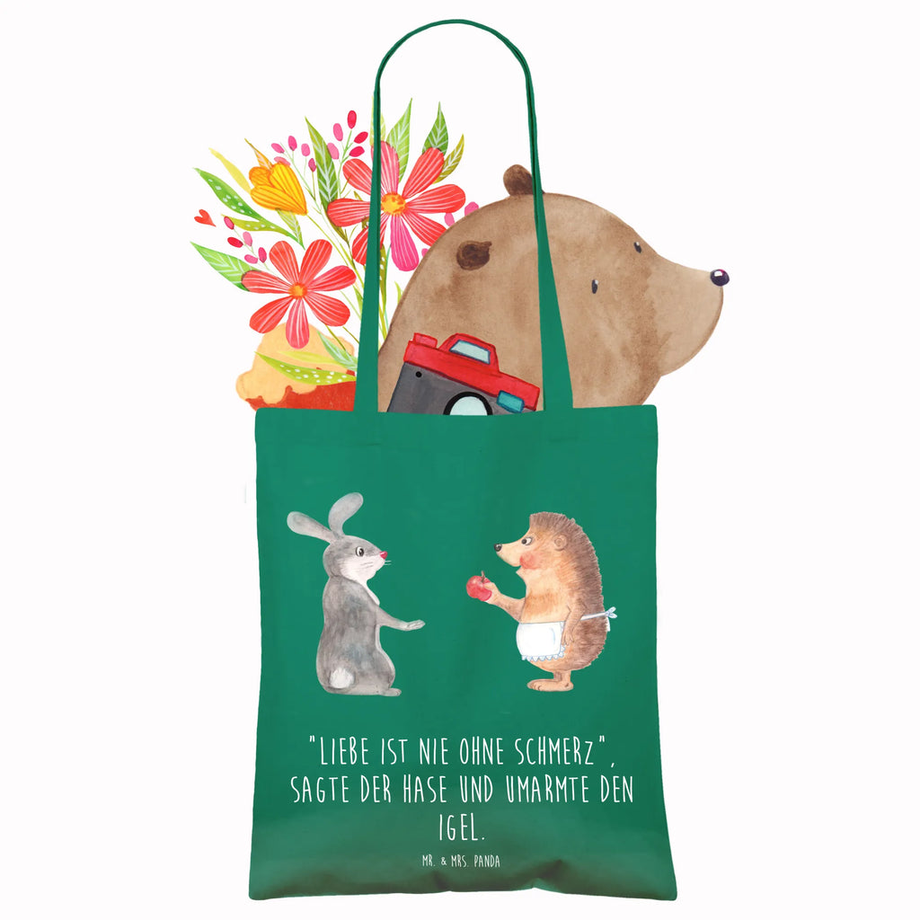 Tote bag Hare Hedgehog