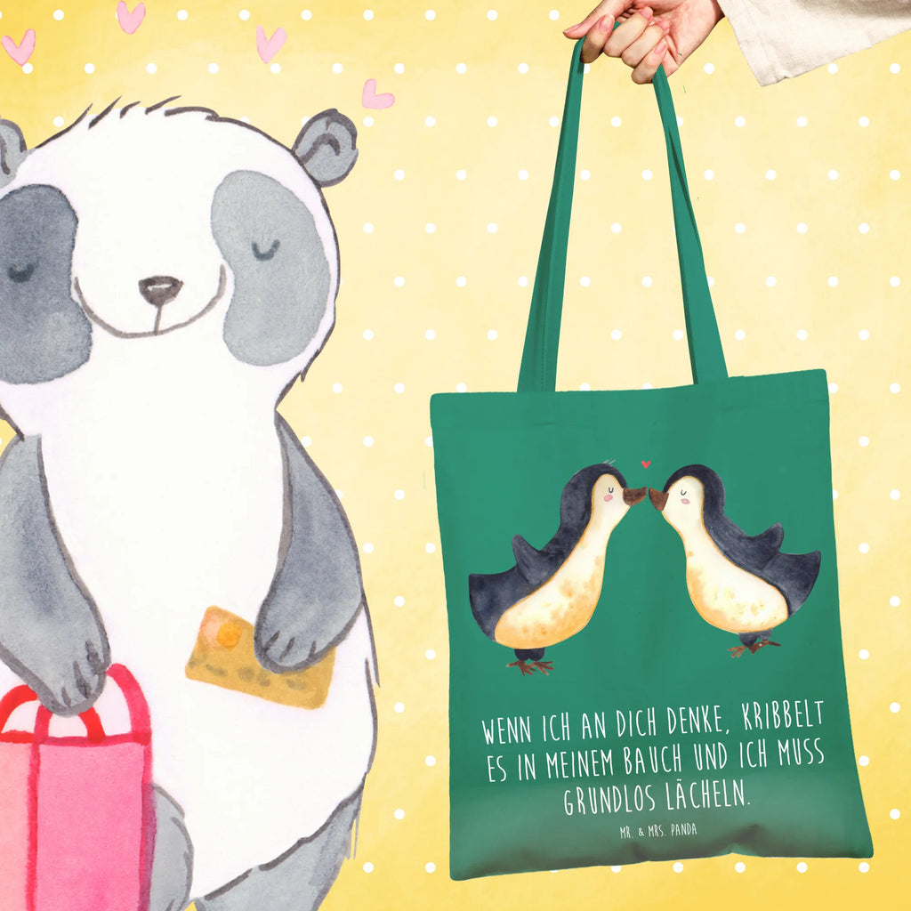 Torba Pingwiny Pocałunek Schultertasche, Jutebeutel, Einkaufstasche, Tragetasche, Stoffbeutel, Beutel, Tasche, Stofftasche, Strandtasche, Jutetasche, Umhängetasche, Badetasche, Shopper, Einkaufstüte, Laptoptasche, Beuteltasche, Liebe, Partner, Freund, Freundin, Ehemann, Ehefrau, Heiraten, Verlobung, Heiratsantrag, Liebesgeschenk, Jahrestag, Hocheitstag, Geschenk für Frauen, Geschenk für Freundin, Geschenk für Partner, Liebesbeweis, Mitbringsel, Hochzeitstag, für Männer, für Ehemann, Valentinstag