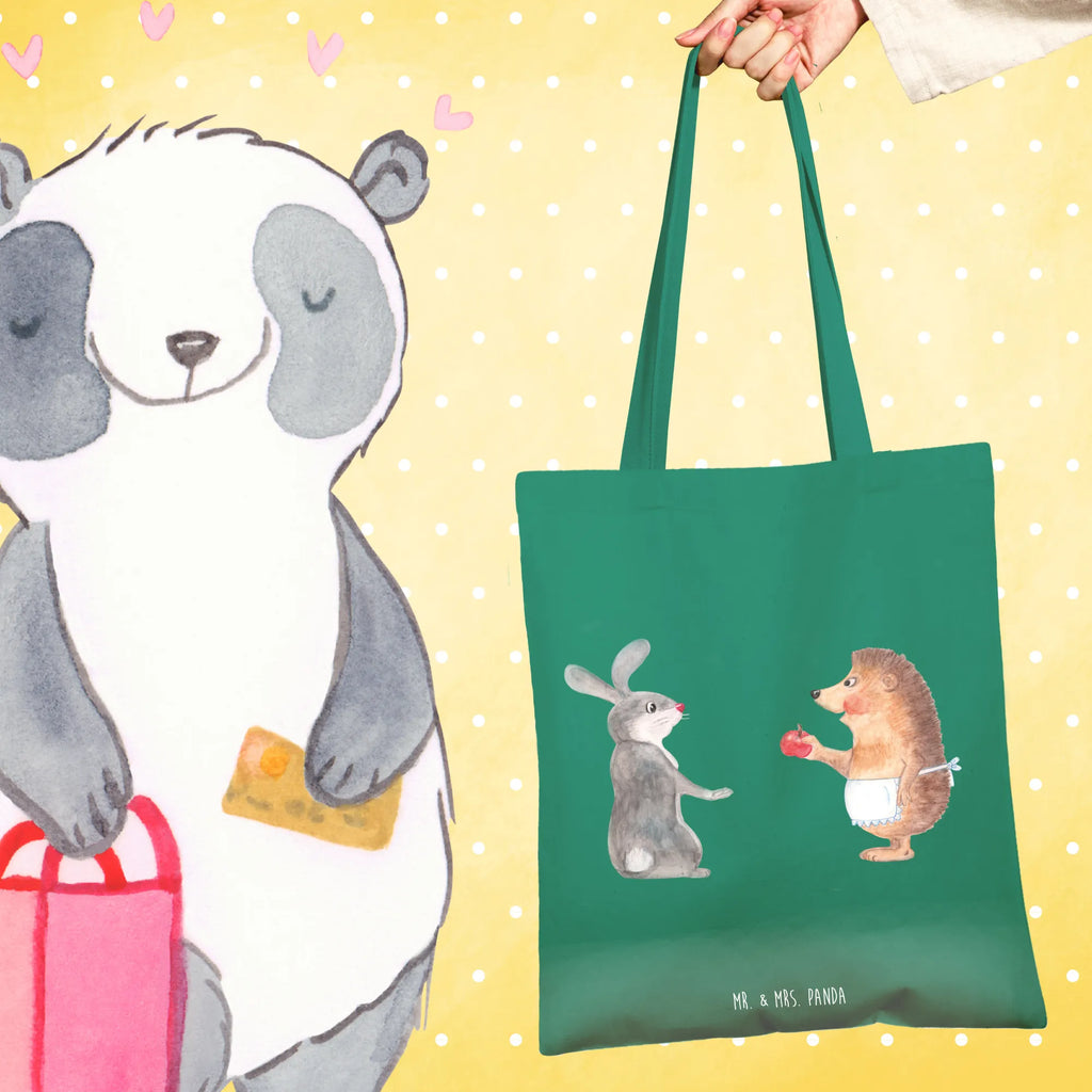 Tote bag Hare Hedgehog
