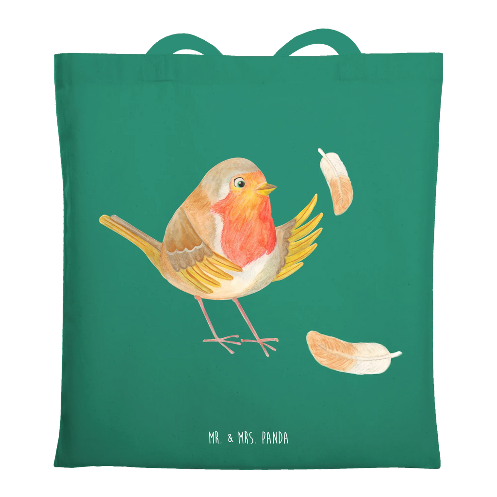 Tote bag robin feathers