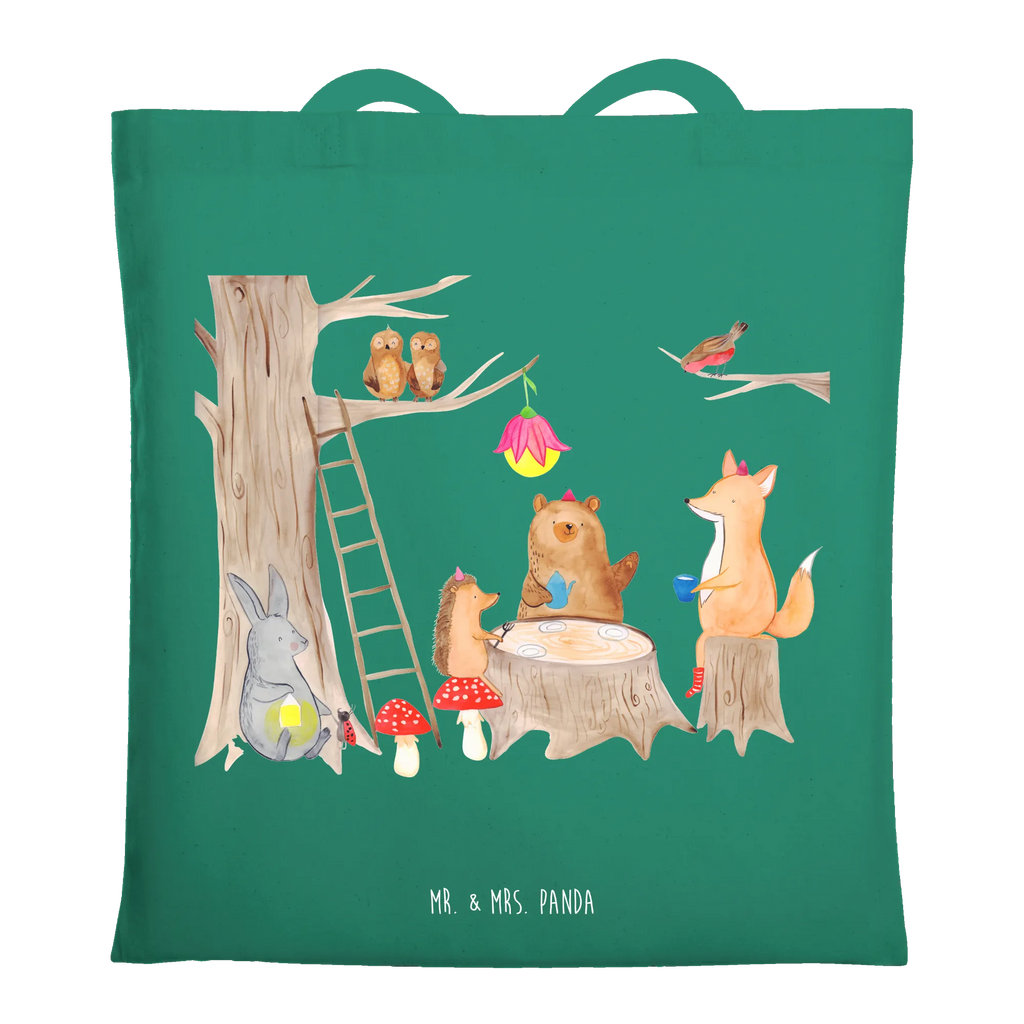 Tote bag forest animals picnic Badetasche, Jutetasche, Tasche, Stofftasche, Tragetasche, Schultertasche, Beuteltasche, Strandtasche, Umhängetasche, Stoffbeutel, Jutebeutel, Shopper, Laptoptasche, Einkaufstasche, Einkaufstüte, Beutel, Tiermotive, Gute Laune, lustige Sprüche, Tiere, Picknick, Fuchs, Hase, Wald, Igel, Eichhörnchen, Maus, Waldtiere