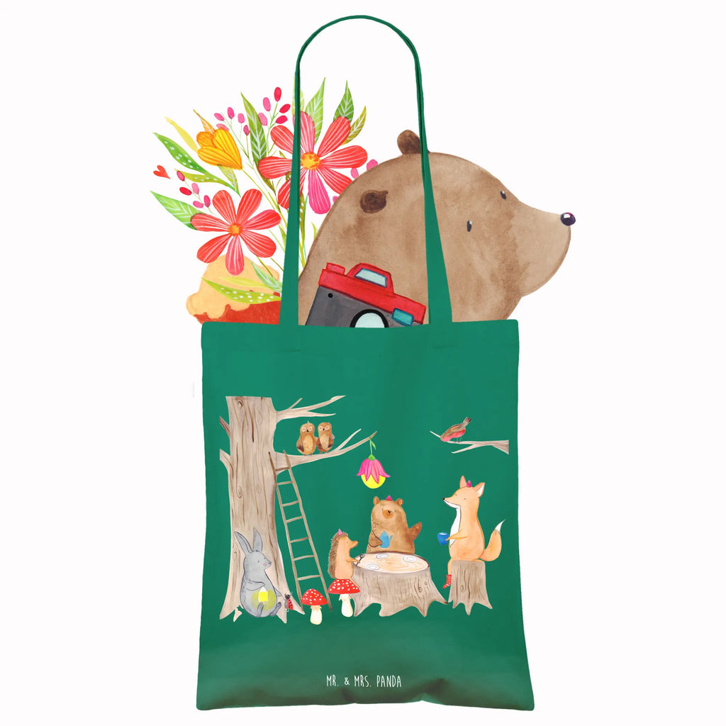 Tote bag forest animals picnic Badetasche, Jutetasche, Tasche, Stofftasche, Tragetasche, Schultertasche, Beuteltasche, Strandtasche, Umhängetasche, Stoffbeutel, Jutebeutel, Shopper, Laptoptasche, Einkaufstasche, Einkaufstüte, Beutel, Tiermotive, Gute Laune, lustige Sprüche, Tiere, Picknick, Fuchs, Hase, Wald, Igel, Eichhörnchen, Maus, Waldtiere
