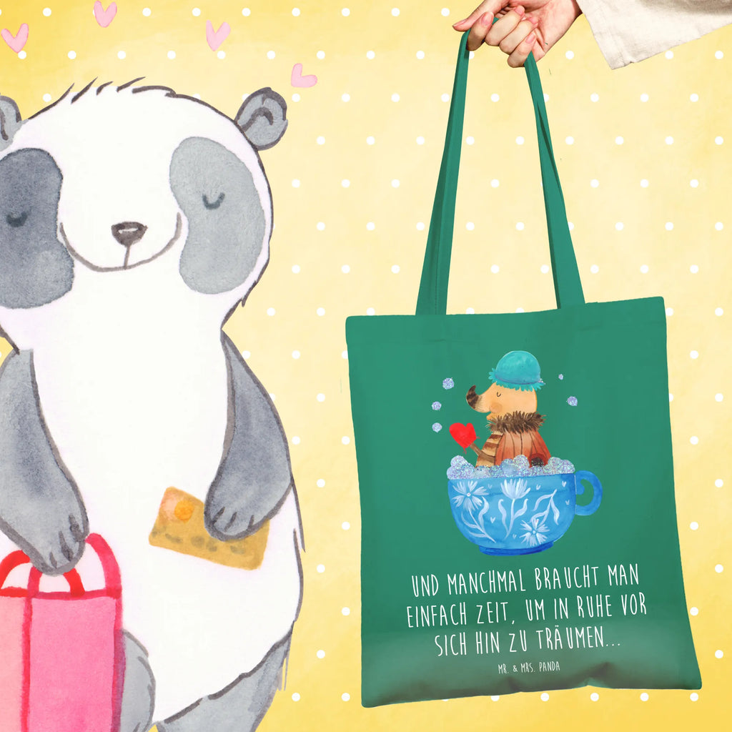 Tote bag Moth foam bath