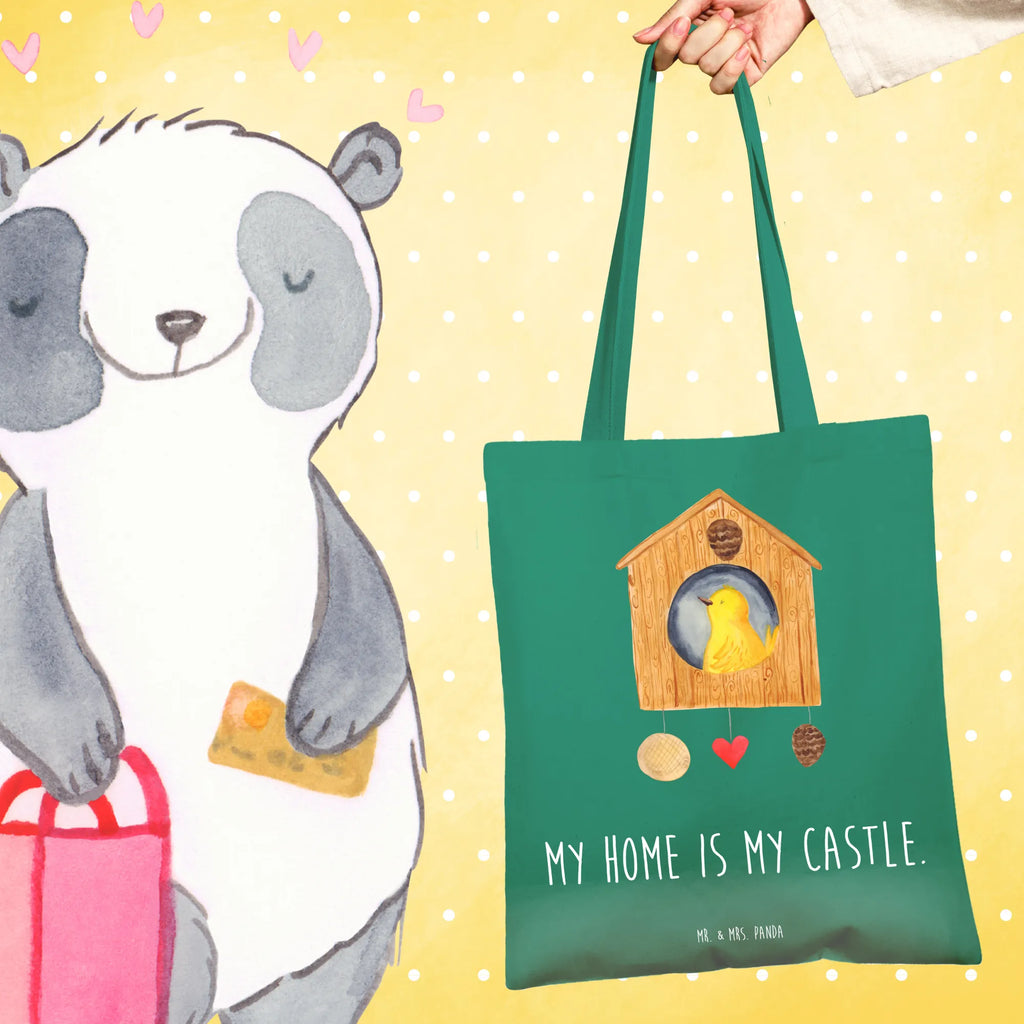 Tote bag Bird House Badetasche, baumwollbeutel, Shopper, uni tasche, Alltagstasche, Umhängetasche, Tüte, Einkaufstasche, Baumwolltasche, shopping tasche, Tragetasche, tote bag, Beutel, Jutebeutel, Laptoptasche, Schultasche, bedruckte tasche, Schultertasche, unitasche, Tasche, Statementbeutel, Henkeltasche, Einkaufstüte, Einkaufsbeutel, Stofftasche, Beuteltasche, Strandtasche, Leinentasche, Stoffbeutel, Jutetasche, büchertasche, Gute Laune, Tiermotive, Tiere, lustige Sprüche, Castle, Nest, unser Haus, Home sweet home, Vögel, Eigenheim, Familie, Vogelhäuschen, Zuhause, Wohnung, Vogelhaus, Haus, Lieblingsort, Vogel