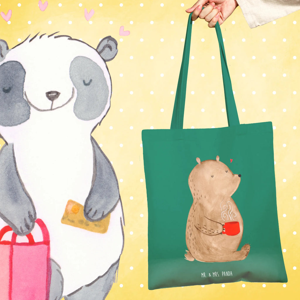 Torba Niedźwiedź Poranna kawa Miłość, partner, przyjaciel, przyjaciółka, mąż, żona, wesele, zaręczyny, prośba o rękę, prezent miłosny, rocznica, dzień ślubu