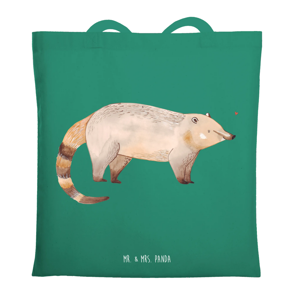 Tote bag Coati Tragetasche, Shopper, Einkaufstüte, Tasche, Strandtasche, Umhängetasche, Beuteltasche, Jutetasche, Jutebeutel, Stofftasche, Einkaufstasche, Badetasche, Beutel, Schultertasche, Laptoptasche, Stoffbeutel, Tiermotive, Gute Laune, lustige Sprüche, Tiere, Rüsselbär, Nasenbär, Bär, Nasenbären