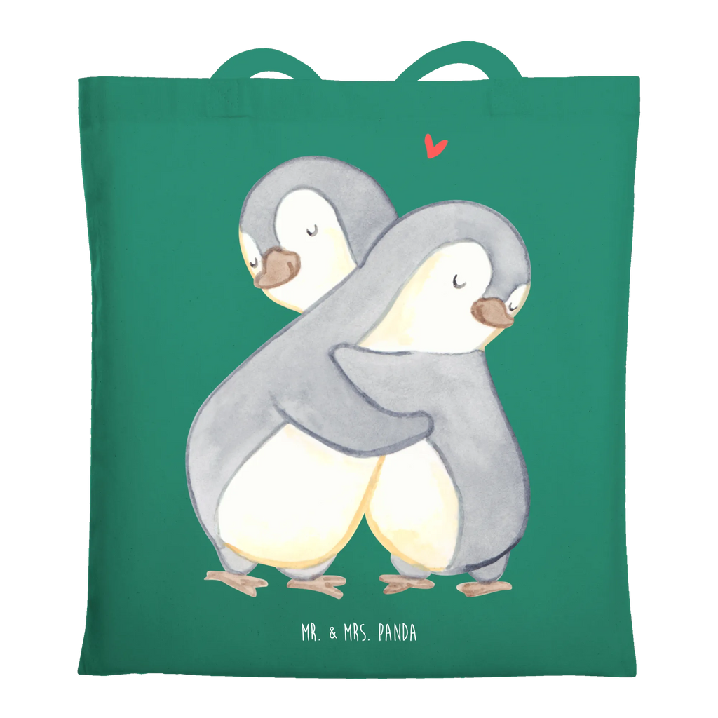 Tote bag penguins Cuddle Beutel, Laptoptasche, Jutetasche, Stofftasche, Einkaufstüte, Strandtasche, Einkaufstasche, Shopper, Badetasche, Tasche, Schultertasche, Beuteltasche, Jutebeutel, Stoffbeutel, Tragetasche, Umhängetasche, Liebe, Partner, Freund, Freundin, Ehemann, Ehefrau, Heiraten, Verlobung, Heiratsantrag, Liebesgeschenk, Jahrestag, Hocheitstag, Geschenk für Partner, für Männer, Hochzeitstag, Geschenk für Freundin, Geschenk für Frauen, Liebesbeweis, für Ehemann, Valentinstag, Mitbringsel