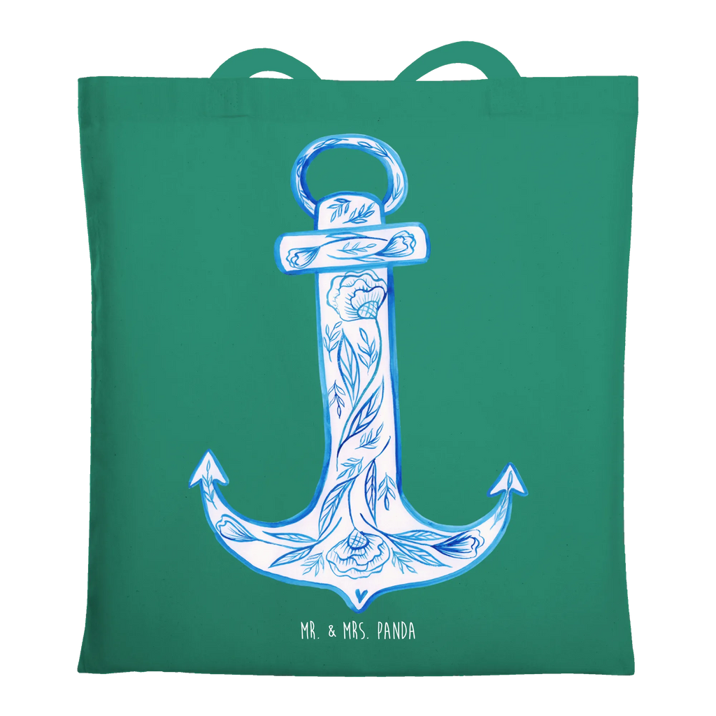 Tote bag anchor Blue cloth bag, Carrier bag, shopper, cotton bag, shoulder bag, shopping bag, jute bag, pouch, bag, small animals, cute, funny, cute animal motives, hand drawn, small world, funny sayings, good mood, happy, gifts, gift ideas, special gifts, animal lover, card