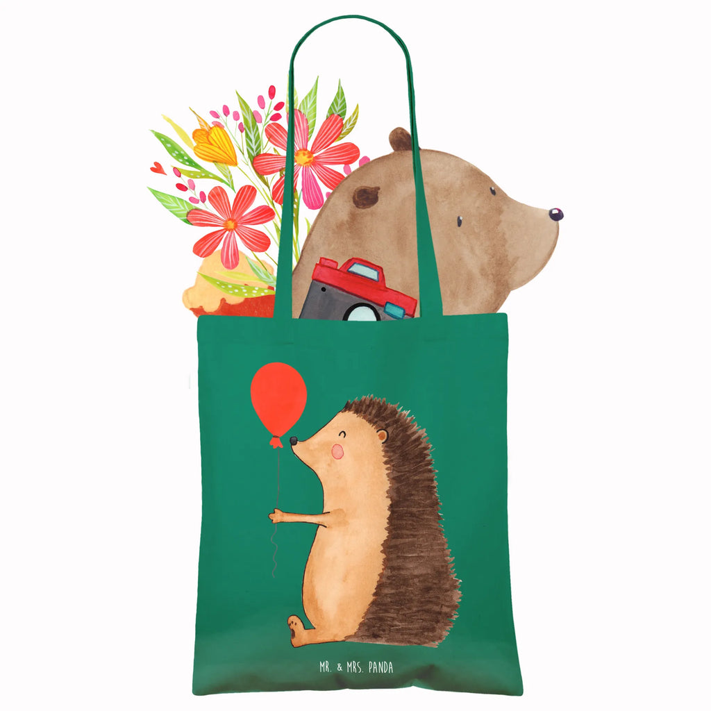 Tragetasche Igel Luftballon Jutetasche, Einkaufstasche, Stoffbeutel, Schultertasche, Laptoptasche, Beuteltasche, Tasche, Umhängetasche, Badetasche, Shopper, Stofftasche, Jutebeutel, Einkaufstüte, Tragetasche, Strandtasche, Beutel, Tiermotive, Gute Laune, lustige Sprüche, Tiere, Geburtstagskind, Geburtstag, Happy Birthday, Herzlichen Glückwunsch, Ballon, Glückwunsch, Igel