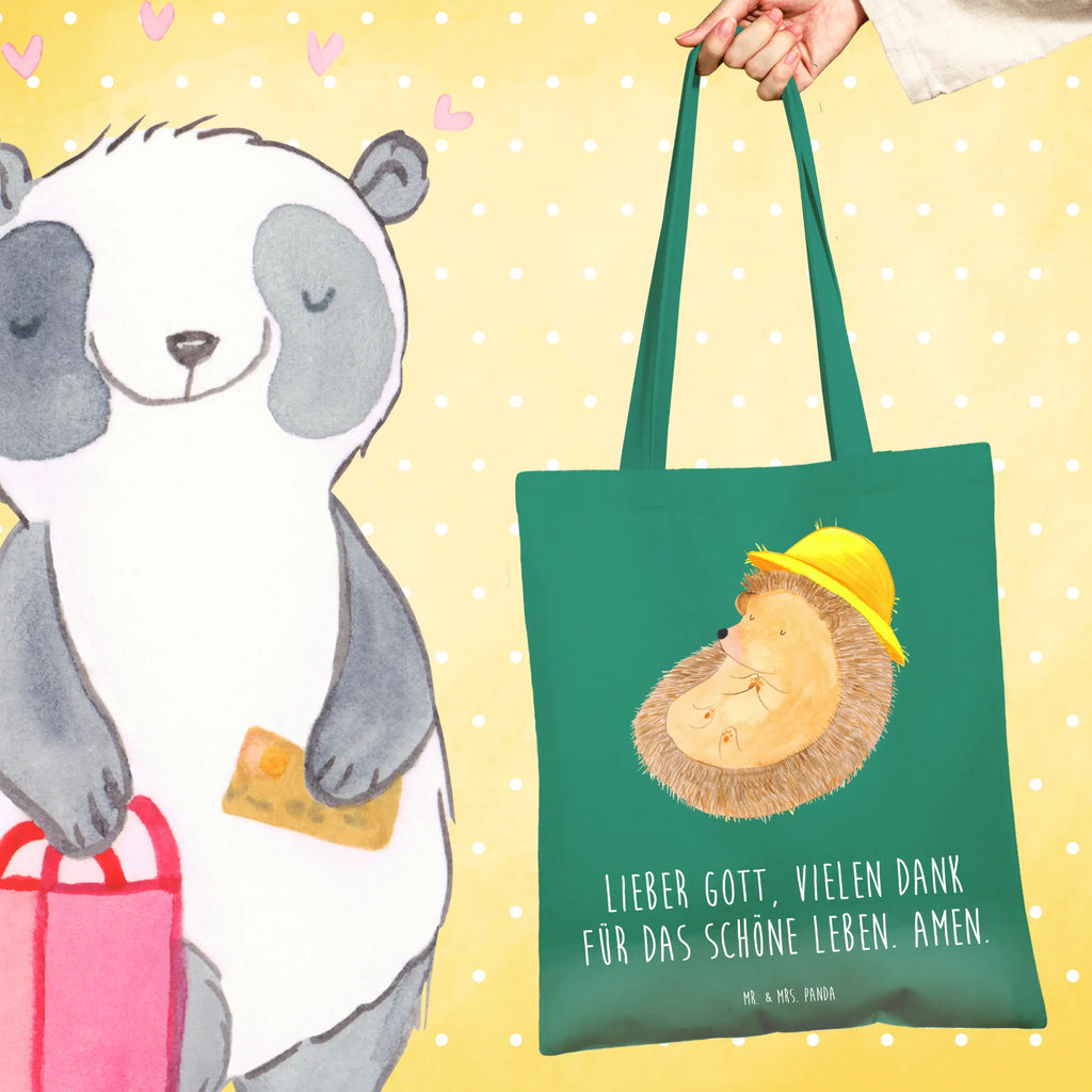 Tragetasche Igel Beten