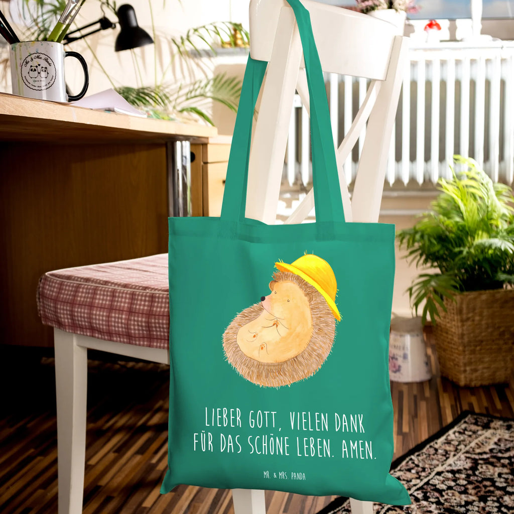 Tragetasche Igel Beten