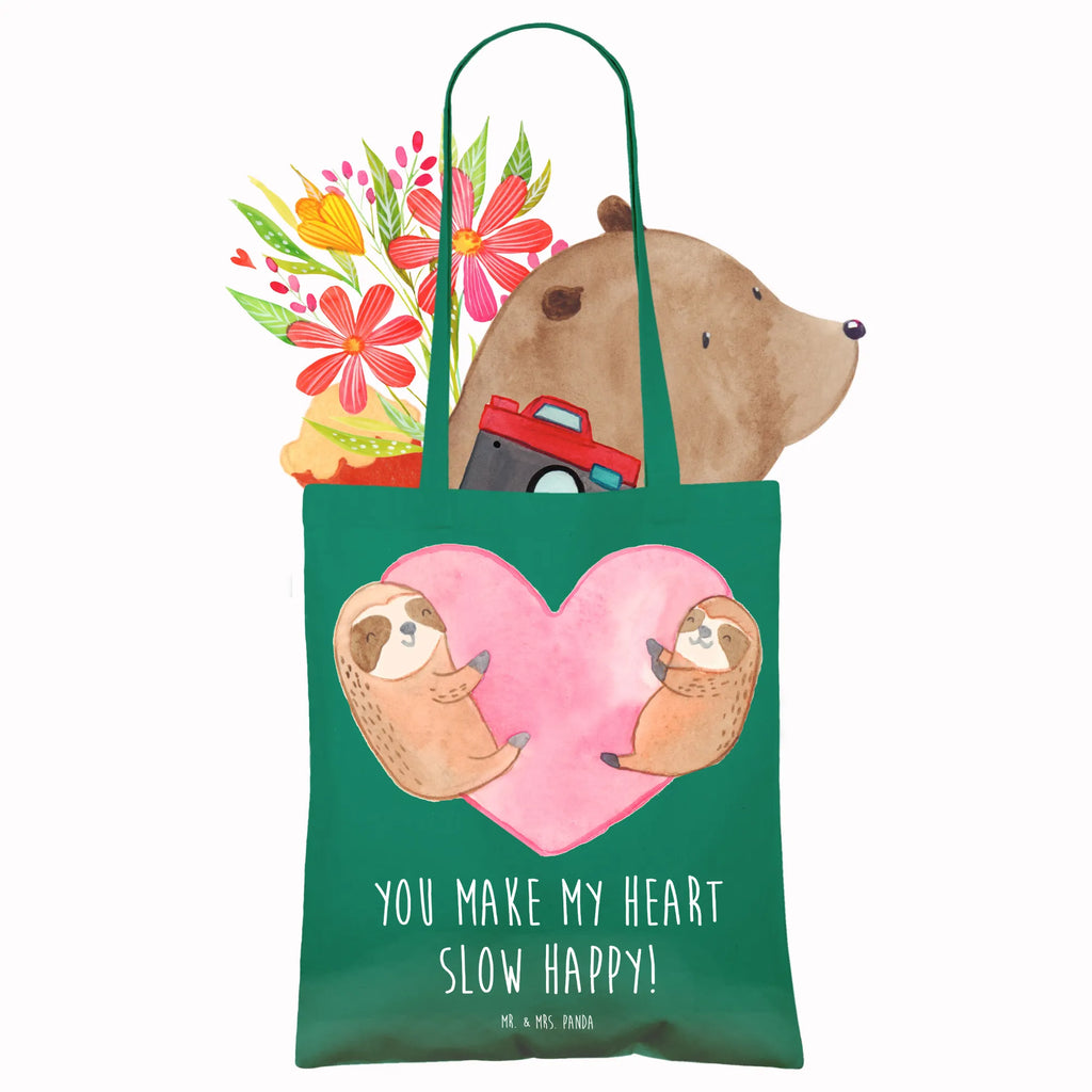 Tragetasche Faultiere Herz