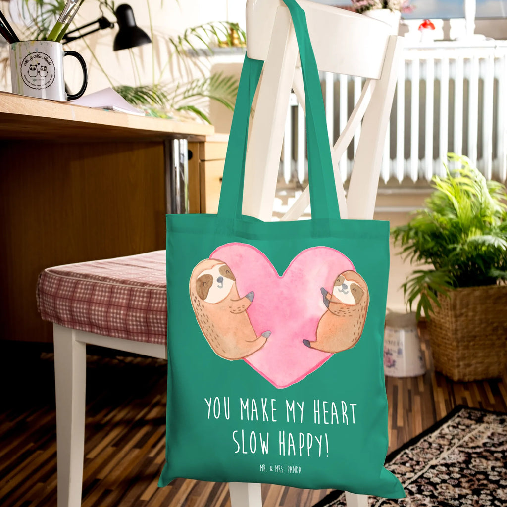 Tragetasche Faultiere Herz