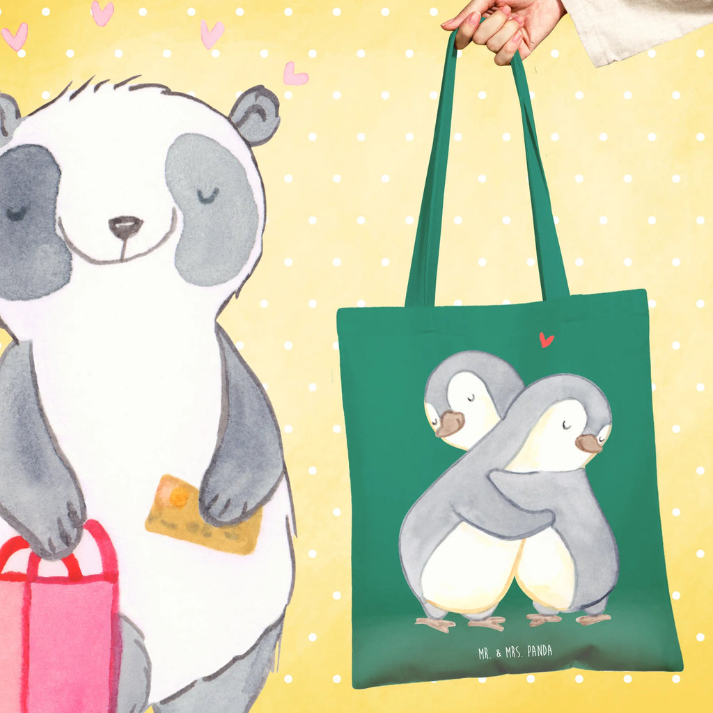 Torba pingwiny Przytulanie Tragetasche, Schultertasche, Einkaufstasche, Umhängetasche, Stofftasche, Shopper, Laptoptasche, Beutel, Badetasche, Stoffbeutel, Tasche, Jutetasche, Strandtasche, Beuteltasche, Einkaufstüte, Jutebeutel, Liebe, Partner, Freund, Freundin, Ehemann, Ehefrau, Heiraten, Verlobung, Heiratsantrag, Liebesgeschenk, Jahrestag, Hocheitstag, Geschenk für Freundin, Geschenk für Frauen, Geschenk für Partner, Hochzeitstag, für Ehemann, Liebesbeweis, Mitbringsel, Valentinstag, für Männer
