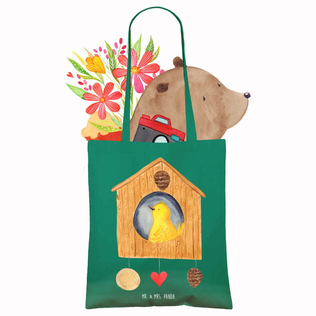 Tote bag Bird House Badetasche, baumwollbeutel, Shopper, uni tasche, Alltagstasche, Umhängetasche, Tüte, Einkaufstasche, Baumwolltasche, shopping tasche, Tragetasche, tote bag, Beutel, Jutebeutel, Laptoptasche, Schultasche, bedruckte tasche, Schultertasche, unitasche, Tasche, Statementbeutel, Henkeltasche, Einkaufstüte, Einkaufsbeutel, Stofftasche, Beuteltasche, Strandtasche, Leinentasche, Stoffbeutel, Jutetasche, büchertasche, Gute Laune, Tiermotive, Tiere, lustige Sprüche, Castle, Nest, unser Haus, Home sweet home, Vögel, Eigenheim, Familie, Vogelhäuschen, Zuhause, Wohnung, Vogelhaus, Haus, Lieblingsort, Vogel