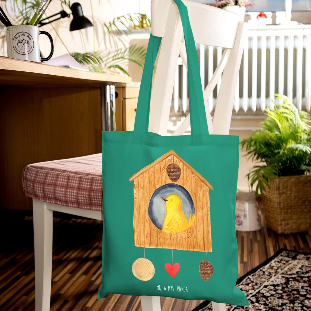 Tote bag Bird House Badetasche, baumwollbeutel, Shopper, uni tasche, Alltagstasche, Umhängetasche, Tüte, Einkaufstasche, Baumwolltasche, shopping tasche, Tragetasche, tote bag, Beutel, Jutebeutel, Laptoptasche, Schultasche, bedruckte tasche, Schultertasche, unitasche, Tasche, Statementbeutel, Henkeltasche, Einkaufstüte, Einkaufsbeutel, Stofftasche, Beuteltasche, Strandtasche, Leinentasche, Stoffbeutel, Jutetasche, büchertasche, Gute Laune, Tiermotive, Tiere, lustige Sprüche, Castle, Nest, unser Haus, Home sweet home, Vögel, Eigenheim, Familie, Vogelhäuschen, Zuhause, Wohnung, Vogelhaus, Haus, Lieblingsort, Vogel