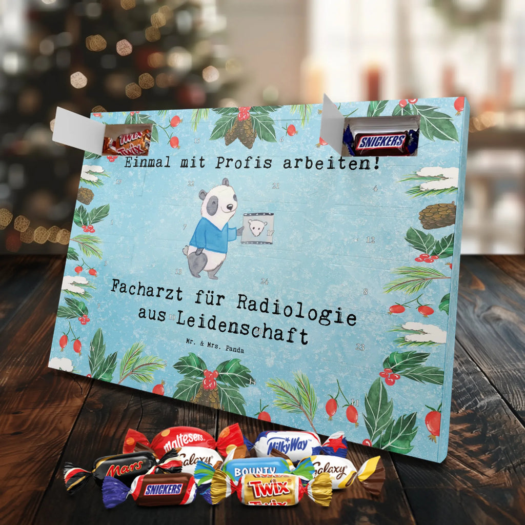 Chocolate advent calendar Radiologist Passion gift, sayings, gift idea, best, farewell gift, passing exam, anniversary, retirement, promotion, job start, profession