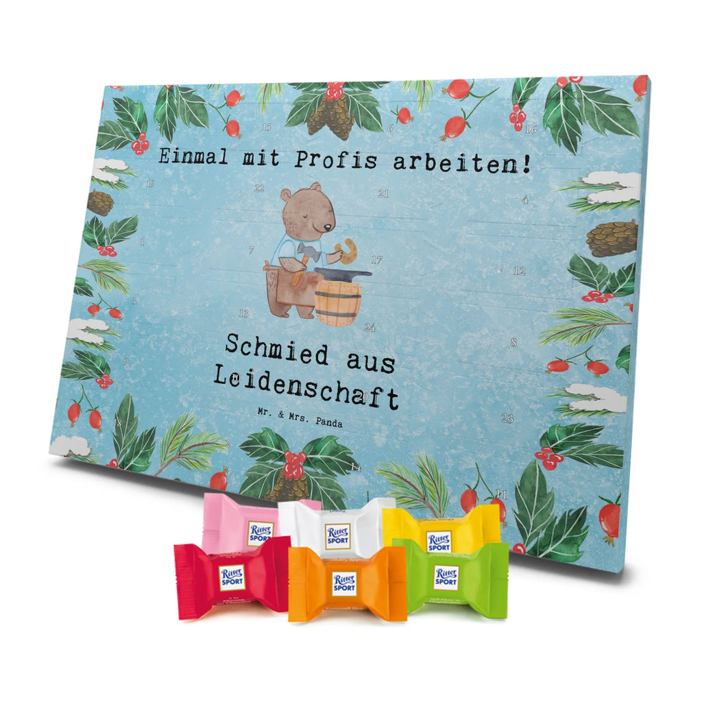 Chocolate advent calendar blacksmith Passion gift, sayings, gift idea, best, farewell gift, passing exam, anniversary, retirement, promotion, job start, profession